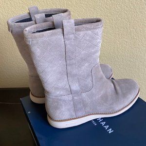 Cole Haan Roper Grand Waterproof Suede Boot